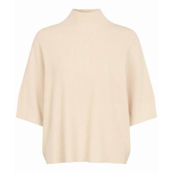 Masai MaFaraja Turtleneck kurzarm Tshirt beige