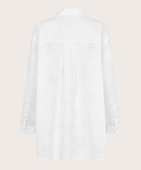 Masai MaIdette Oversized Bluse mit Webmuster