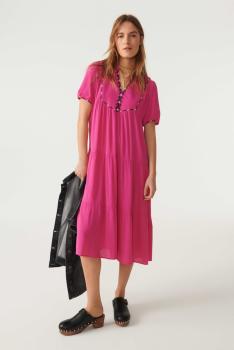 BA&SH Tisolde Dress pink