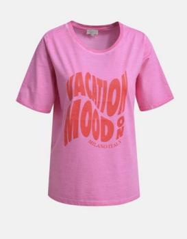 Milano Italy kurzarm Tshirt Vacation pink