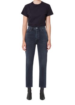 Agolde Riley Jeans high rise straight crop