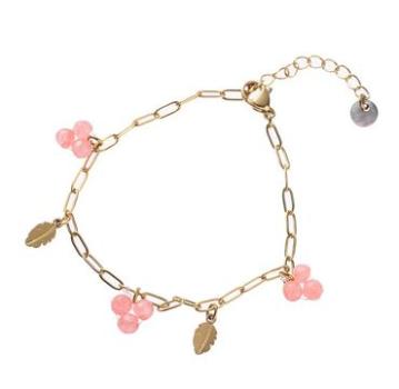 Go Dutch Label | Armband Grape vine pink