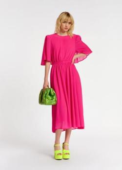 EssentielAntwerp dazzers cape midi dress