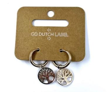 Go Dutch Label | Ohrhänger - Tree of Life Hoop