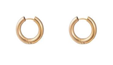 Go Dutch Label | Ohrhänger Hoop 4 x 15 mm - 14K