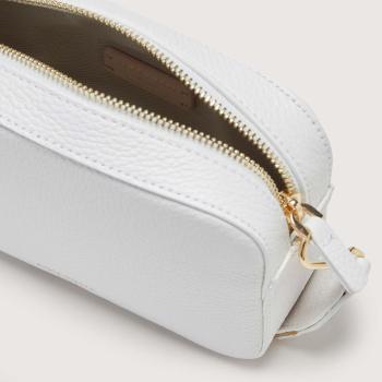 Coccinelle Tebe Camera Bag white