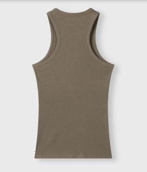 10 Days Tank Top Rib khaki