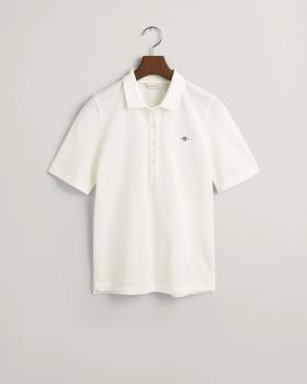 Gant Shield Pique Poloshirt eggshell