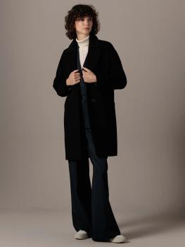 Creenstone Violette Wool cashmere blazer coat