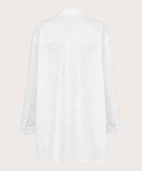 Masai MaIdette Oversized Bluse mit Webmuster