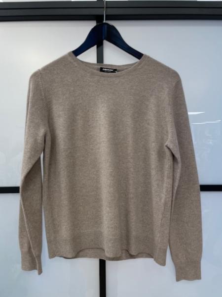 S. Marlon Rundhals Pullover taupe