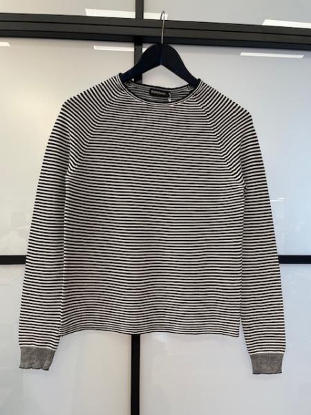 S. Marlon RH Pullover Raglan navy-weiß