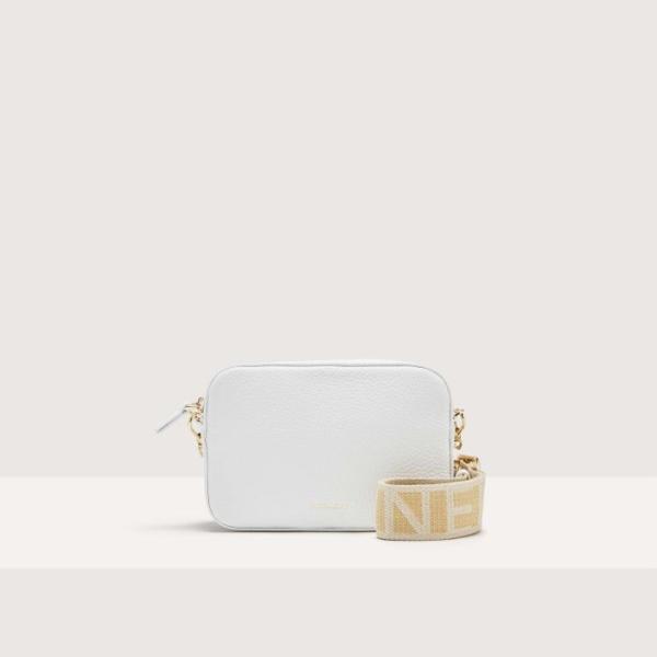 Coccinelle Tebe Camera Bag white