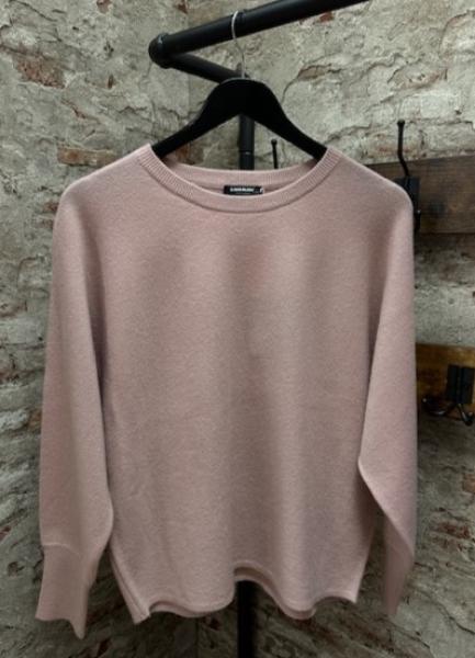 S. Marlon Kaschmir RH Pullover Fledermaus rosé