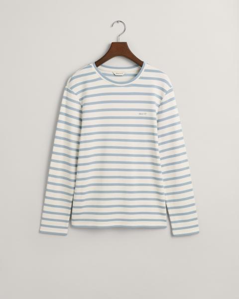 Gant Longsleeve mit Streifen dove blue