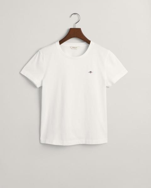 Gant Shield T-Shirt weiß