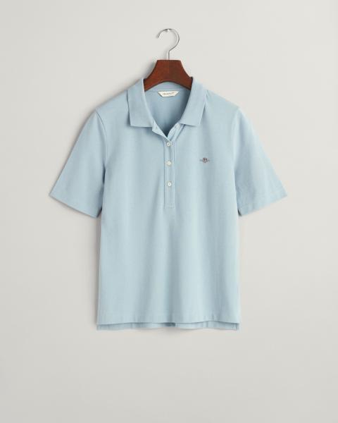 Gant Shield Pique Poloshirt dove blue