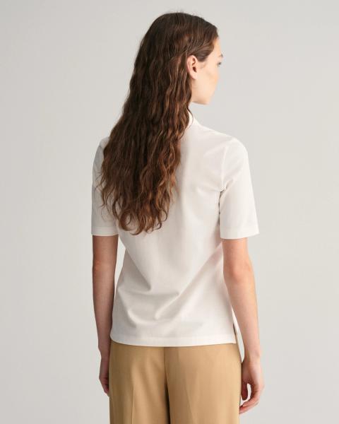 Gant Shield Pique Poloshirt eggshell